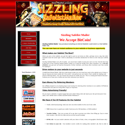 Sizzling safelist mailer